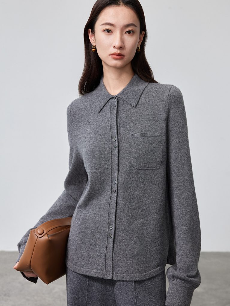 Solid color base sweater